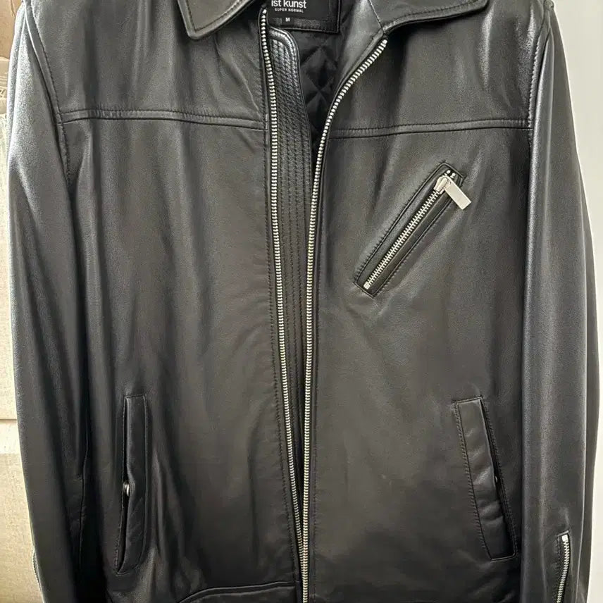 [BUNJANG] Ist Kunst Lambskin Leather Jacket / Ist kunst 양가죽 자켓