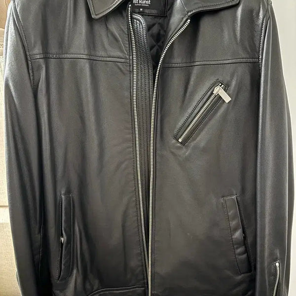 [BUNJANG] Ist Kunst Lambskin Leather Jacket / Ist kunst 양가죽 자켓