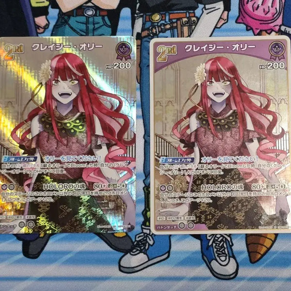 [BUNJANG] Hololive Crazy Ollie 2-Card Bundle / 홀로라이브카드 크레이지올리 2장 일괄