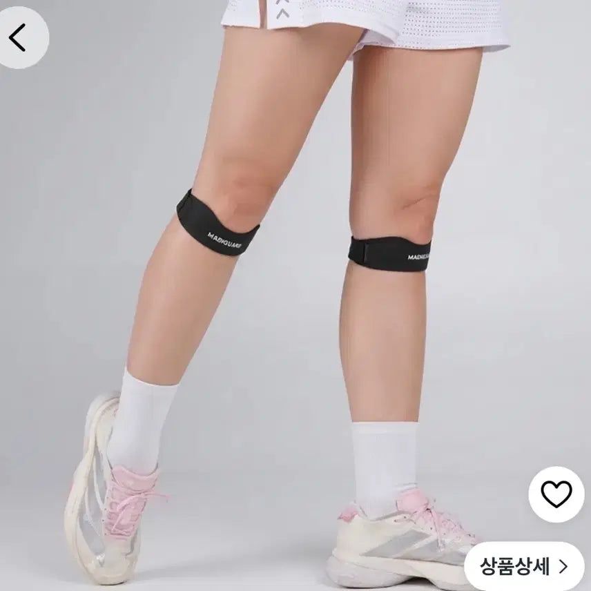 [BUNJANG] Black Knee Brace (1pc) / 무릎 보호대 블랙 1개