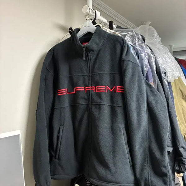 [BUNJANG] Supreme Polartec Zip Jacket Black / 슈프림 폴라텍 집 자켓 블랙 - 23FW XL 팝니다