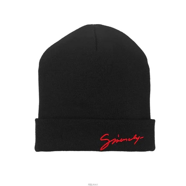 [BUNJANG] Givenchy Unisex Script Logo Wool Beanie / GIVENCHY UNISEX SCRIPT LOGO WOOL BEANIE