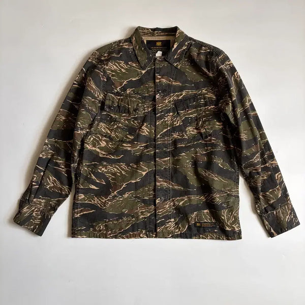 [BUNJANG] Neighborhood Camo Shirt Jacket / Neighborhood 네이버후드 카모 셔츠 자켓