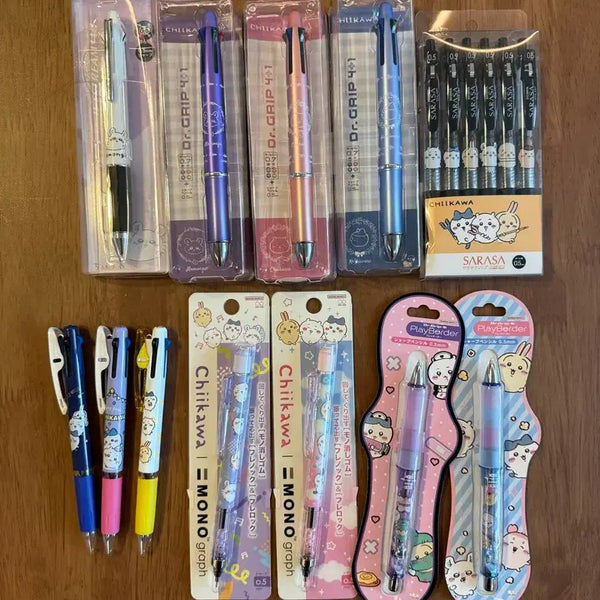 [BUNJANG] Chiikawa Dr. Grip & Monograph Mechanical Pencil / 치이카와 닥터그립 치이카와 샤프 볼펜 치이카와 모노그래프 먼작귀