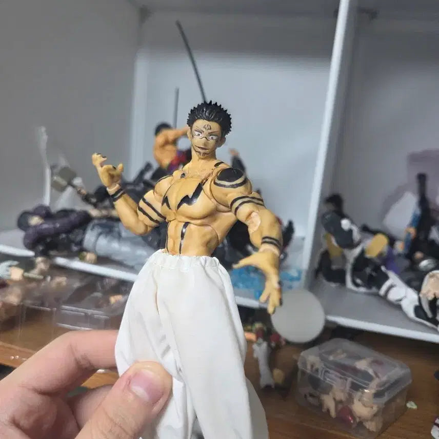 [BUNJANG] Custom Sukuna SHF Windtoy Action Figure / 커스텀 스쿠나 shf 윈드토이