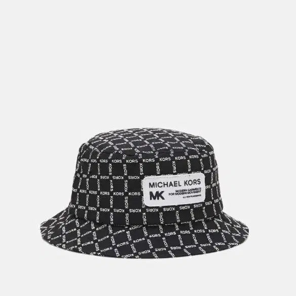 [BUNJANG] Michael Kors Grid Logo Fall/Winter Bucket Hat / Michael Kors GRID LOGO f/w BUCKET HAT