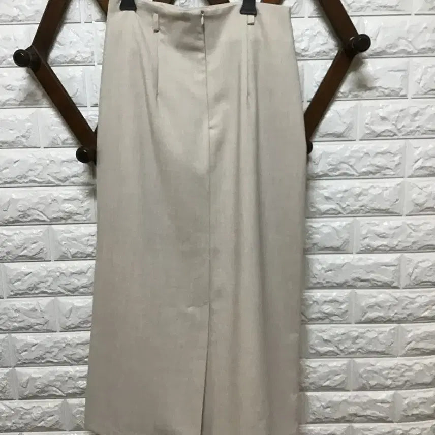 [BUNJANG] Beige Long Skirt / 롱 스커트