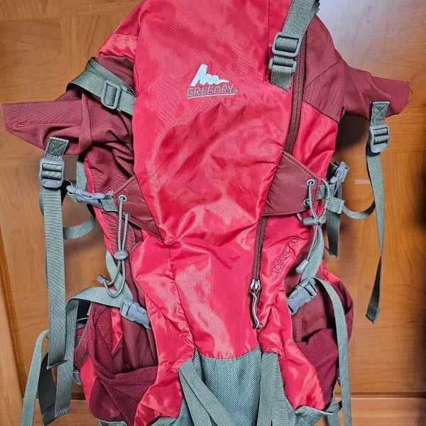 [BUNJANG] Gregory Torere 33 Roll-Top Backpack Red / 그레고리 백팩 토레33 레드 롤형