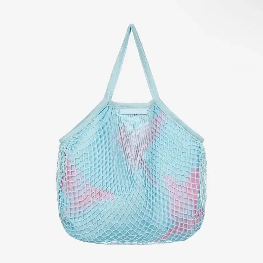 [BUNJANG] IUGA MAKARAS Wavy Layered Net Bag (Blue) / IUGA MAKARAS 이우가마카라스 Wavy Layered Net Bag (Blue)