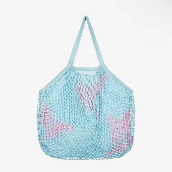 [BUNJANG] IUGA MAKARAS Wavy Layered Net Bag (Blue) / IUGA MAKARAS 이우가마카라스 Wavy Layered Net Bag (Blue)