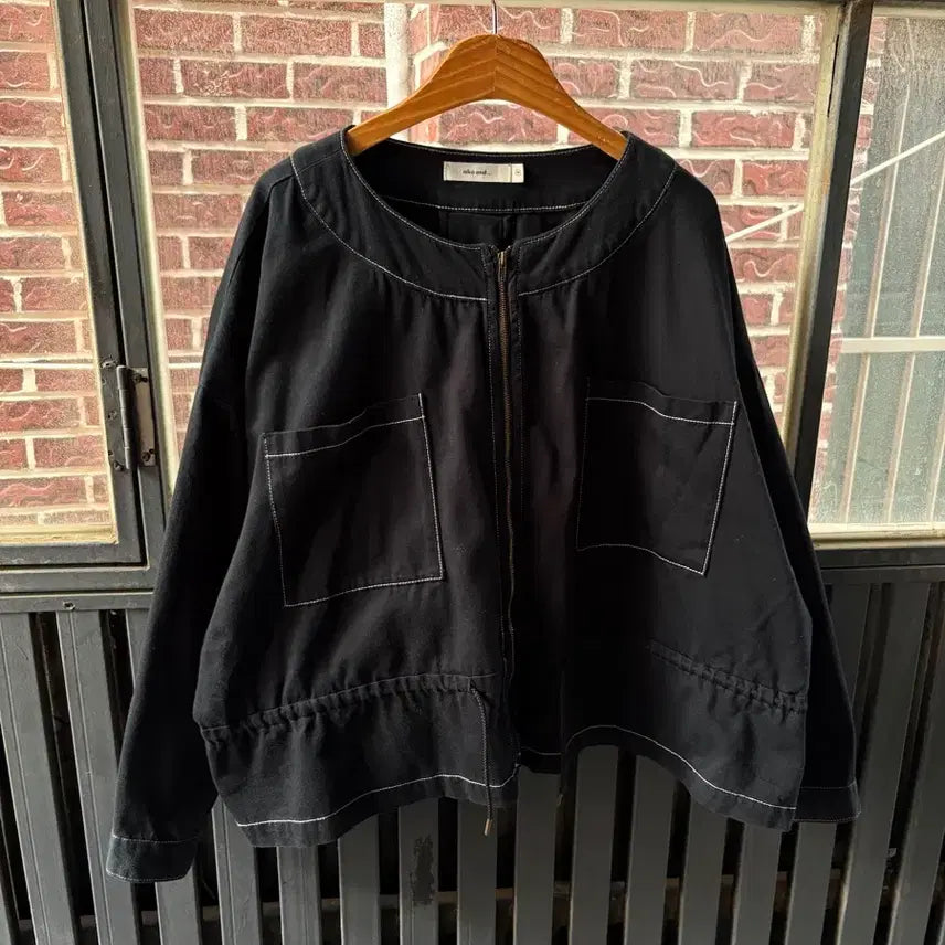 [BUNJANG] Nico and... Two Pocket Zip-Up Blouson Jacket / Nico and 니코엔드  투포켓 집업 블루종 자켓