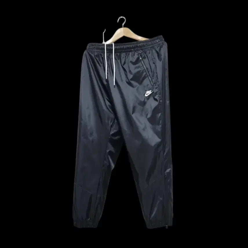 [BUNJANG] Nike 2023 Windrunner Black Woven Pants / 남성 2023 나이키 윈드러너 검정 블랙 우븐 팬츠 바지 트레이닝복