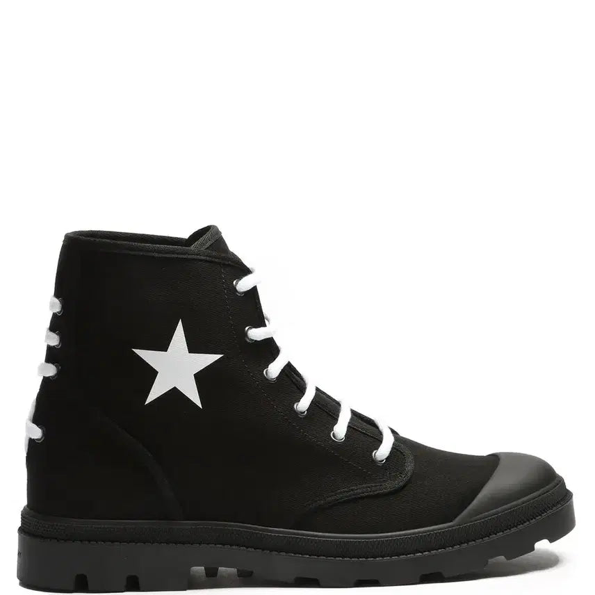 [BUNJANG] Givenchy Canvas Star Sneaker Boots / GIVENCHY Canvas Star Sneaker Boots