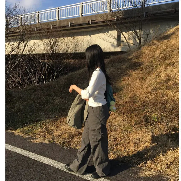 [BUNJANG] Onid Charcoal Cargo Pants / 오니드 onid 차콜 카고바지 블로그마켓