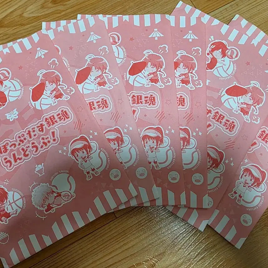 [BUNJANG] Gintama Paper Stand Set (6 Types) / 은혼 종이 스탠드 6종