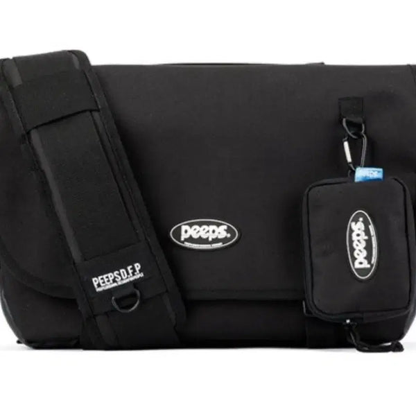 [BUNJANG] PEEPS Messenger Bag Black / 핍스 메신저백 블랙
