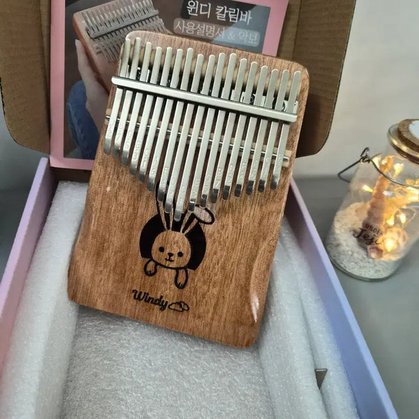 [BUNJANG] Windy Kalimba 17-Key Rabbit Design / 윈디 칼림바 17키 토끼 디자인
