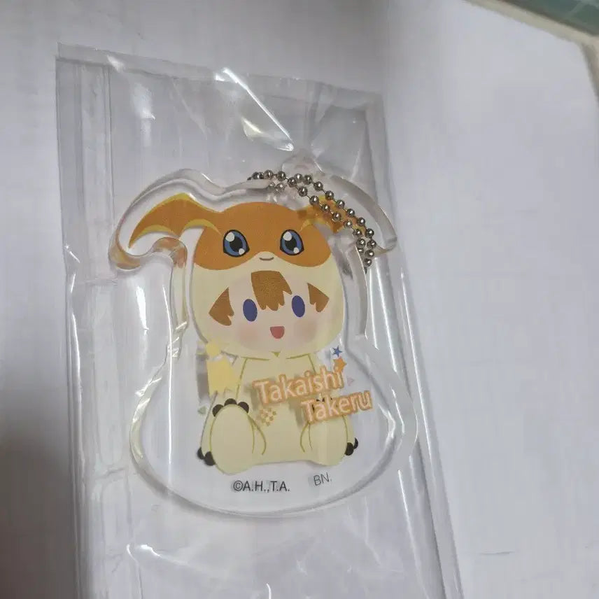 [BUNJANG] Digimon Ruki Acrylic Keyring / 디지몬 리키 아크릴 키링
