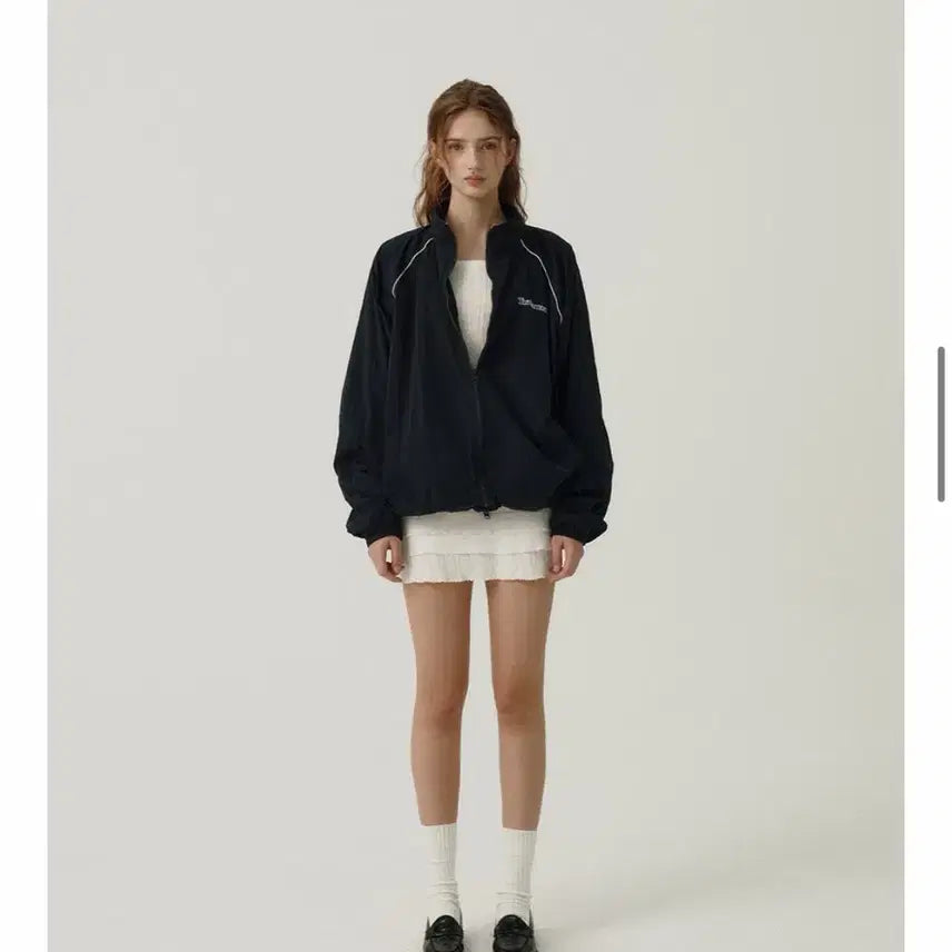 [BUNJANG] TheBarnet Windbreaker Navy (Small Size) / 더바넷 바람막이 네이비(스몰사이즈)