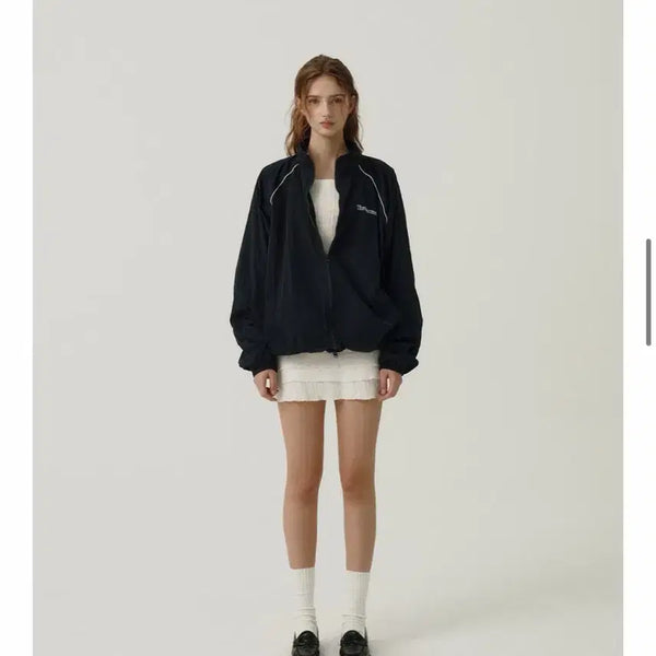 [BUNJANG] TheBarnet Windbreaker Navy (Small Size) / 더바넷 바람막이 네이비(스몰사이즈)