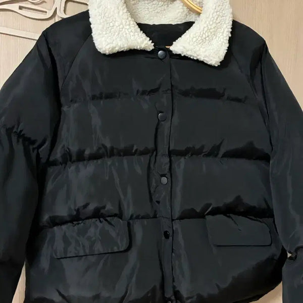 [BUNJANG] Unbranded Black Padded Jacket / 보세 패딩(검정)