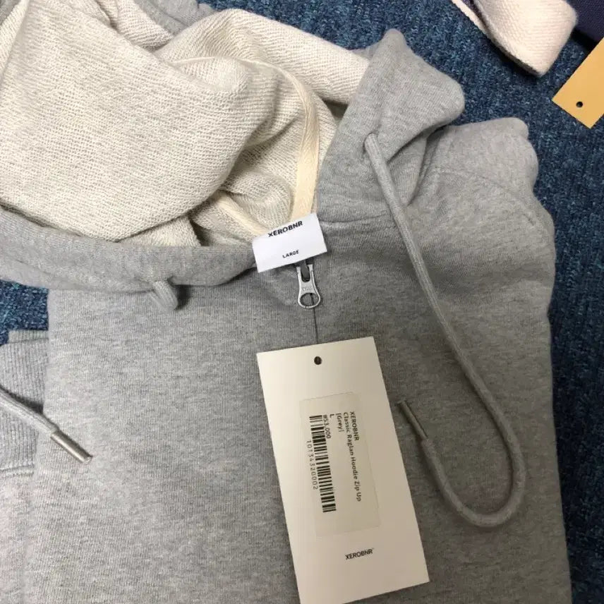 [BUNJANG] Zero Hoodie Zip-Up (L, Gray) / (새상품)제로 후드집업 L