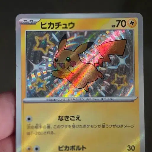 [BUNJANG] Pokemon Card Pikachu Rare Card / 포켓몬 카드 피카츄 레어 카드