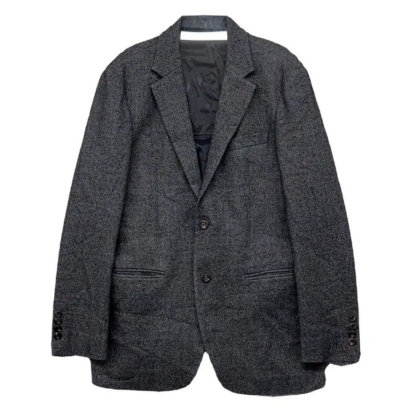 [BUNJANG] DKNY Grey Wool Single Suit Tailored Blazer / DKNY 그레이 울 싱글 수트 테일러드 블레이저 M