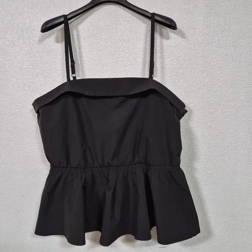 [BUNJANG] Le Blanc Nylon Blend Bustier Blouse Size 66 / Le blanc 나일론면 뷔스띠에 블라우스 66