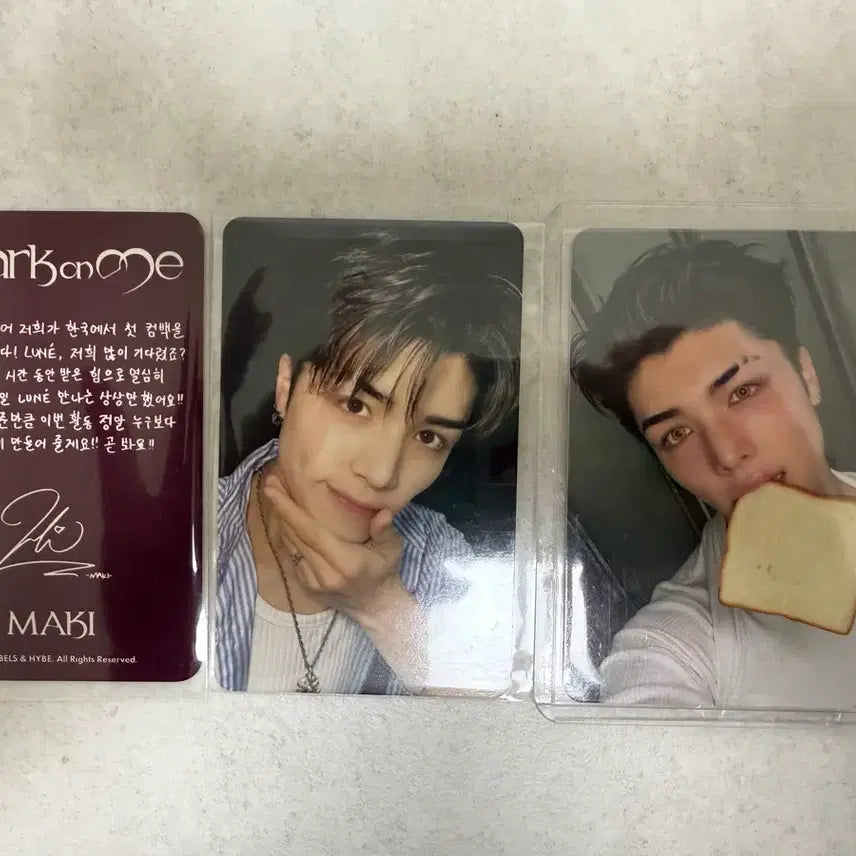 [BUNJANG] ENHYPEN Maki Photocard Bundle Set / 앤팀 마키 포카 일괄 양도