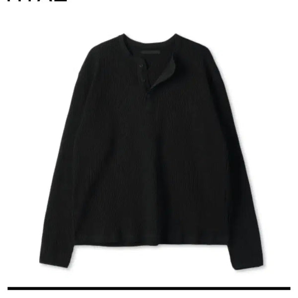 [BUNJANG] HTAE Henry Neck Black Size 2 / [2] htae 헨리넥 블랙