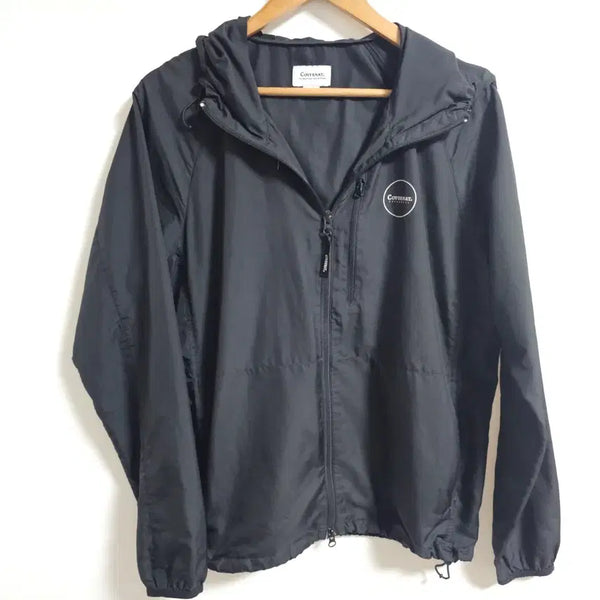 [BUNJANG] Covernat Authentic Logo Windbreaker Jacket (Black) Size S / [S] 커버낫 어센틱 로고 바람막이 자켓 (블랙)