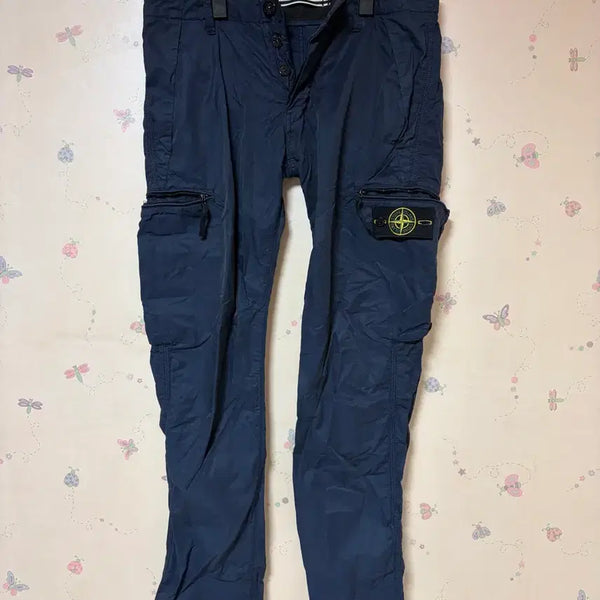 [BUNJANG] Stone Island Navy Cargo Pants / 스톤아일랜드 네이비 카고팬츠 바지