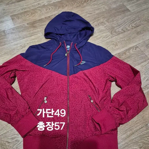 [BUNJANG] Nike Women's Windrunner Jacket Leopard Pattern / 2.[나이키] 여성 윈드러너 바람막이 자켓 / 레오파드 패턴 M사이즈