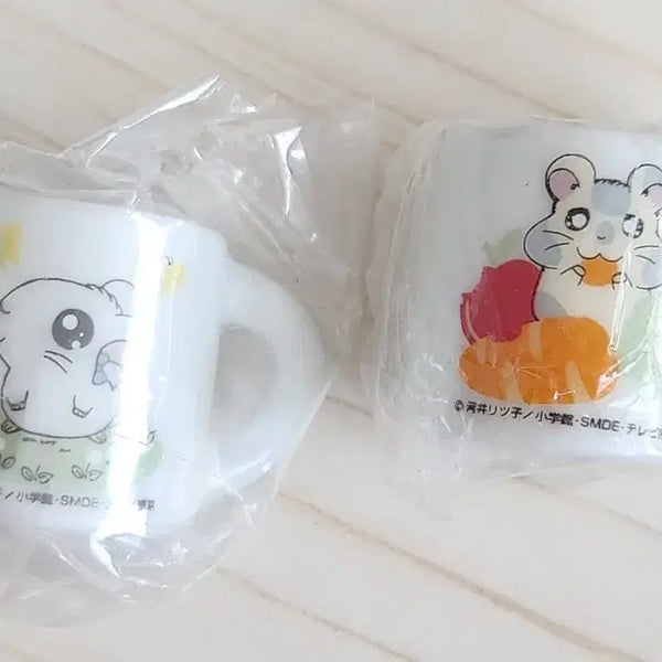 [BUNJANG] Classic Hamtaro Ceramic Mini Mug / 고전 햄토리 도자기 미니 머그컵
