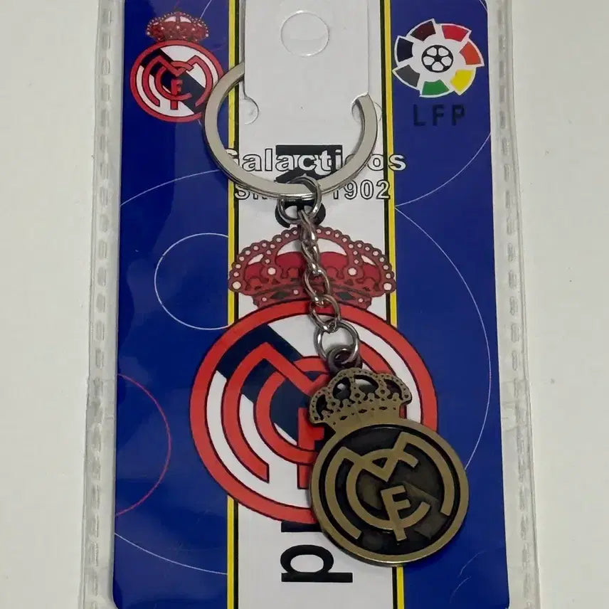 [BUNJANG] Real Madrid Emblem Metal Keyring / [새상품] 레알 마드리드 엠블럼 메탈 키링
