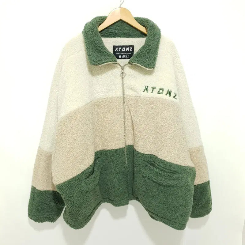 [BUNJANG] Extons Krinkle Fleece Jacket L / 엑스톤즈 크링클 후리스 자켓 L_W0717