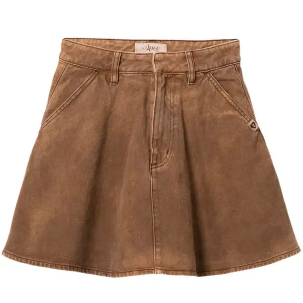 [BUNJANG] BAPE A-Line Skirt Beige / (W) 베이프 A-라인 스커트 베이지