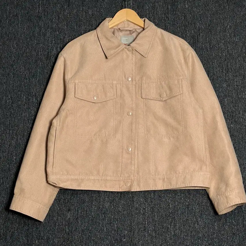[BUNJANG] SPAO Corduroy Jacket Beige / 스파오 코듀로이 자켓 베이지