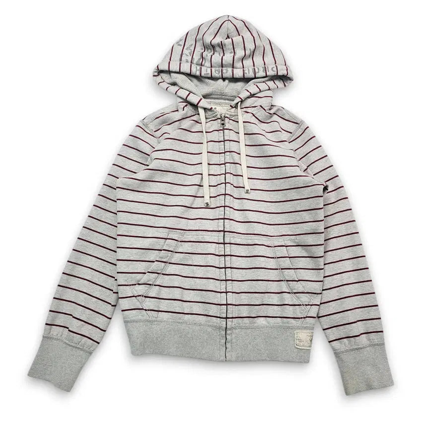 [BUNJANG] American Eagle Striped Hoodie Zip-Up / S AMERICAN EAGLE 아메리칸 이글 스트라이프 후드 집업