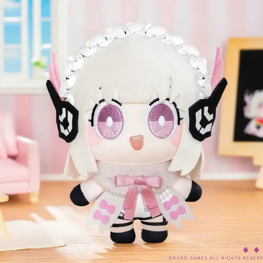 [BUNJANG] Gray Raven Liv Plush Doll / 퍼니싱 그레이 레이븐 리브 누이 인형
