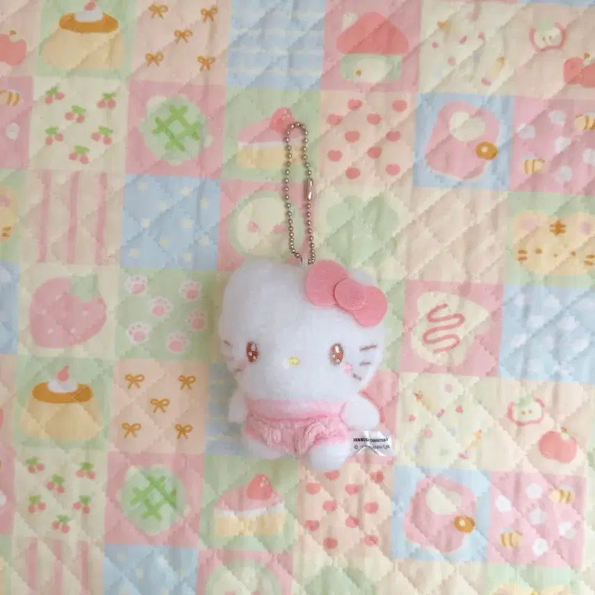 [BUNJANG] Ppyong Princess Hello Kitty Doll Keyring / 뽀용 공주 헬로키티 키티 인형 키링
