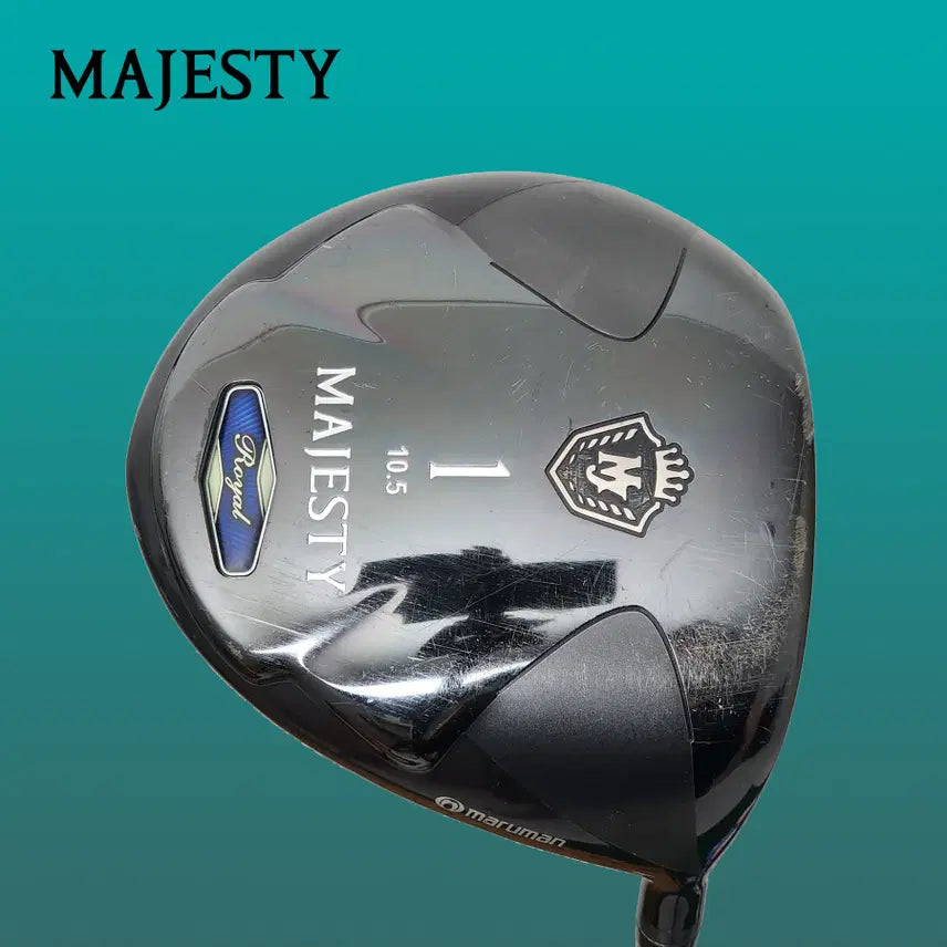 [BUNJANG] Majesty Royal Black High-Repulsion Driver R-Flex / [고반발/특가] 마제스티 로얄 블랙 드라이버 R플렉스