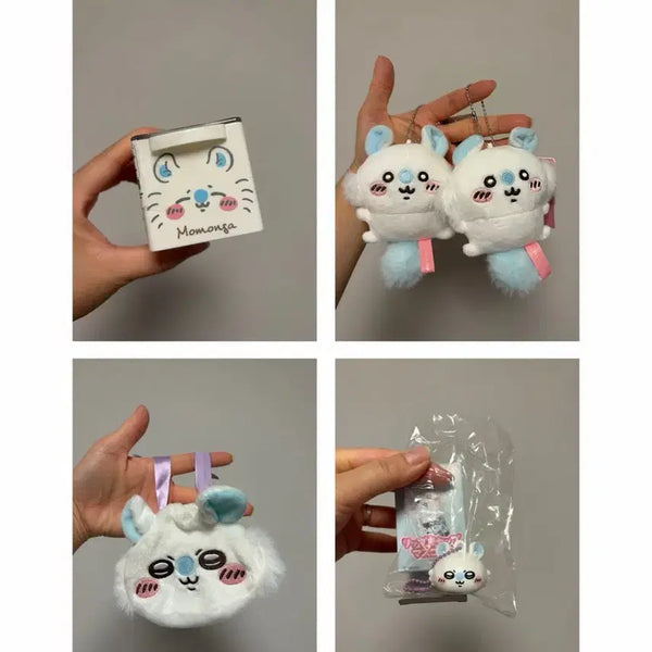 [BUNJANG] Monchouchi Momonga Plush Keyring / 먼작귀 모몽가 모몬가 소품 인형키링