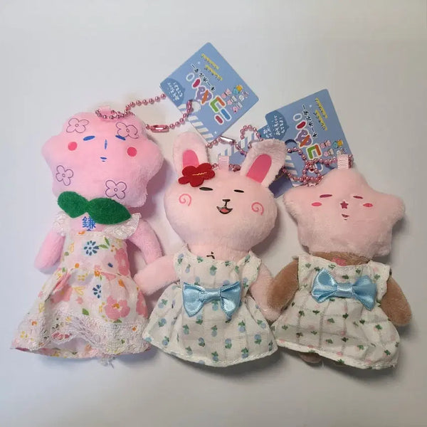 [BUNJANG] Yukio One Piece Plush Keychain Set / [새상품] 유키오 원피스 인형 키링