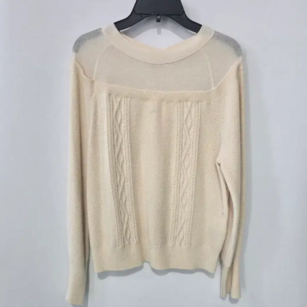 [BUNJANG] ZOOC Shoulder See-Through Knit / ZOOC 어깨 시스루 니트