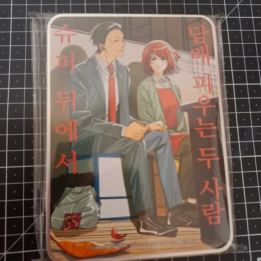[BUNJANG] Two People Smoking Behind the Super Tin Case / 슈퍼뒤에서 xx피우는 두 사람 틴케이스