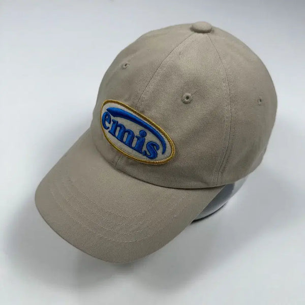 [BUNJANG] emis Beige Ball Cap Hat / 이미스 emis 베이지 볼캡 모자