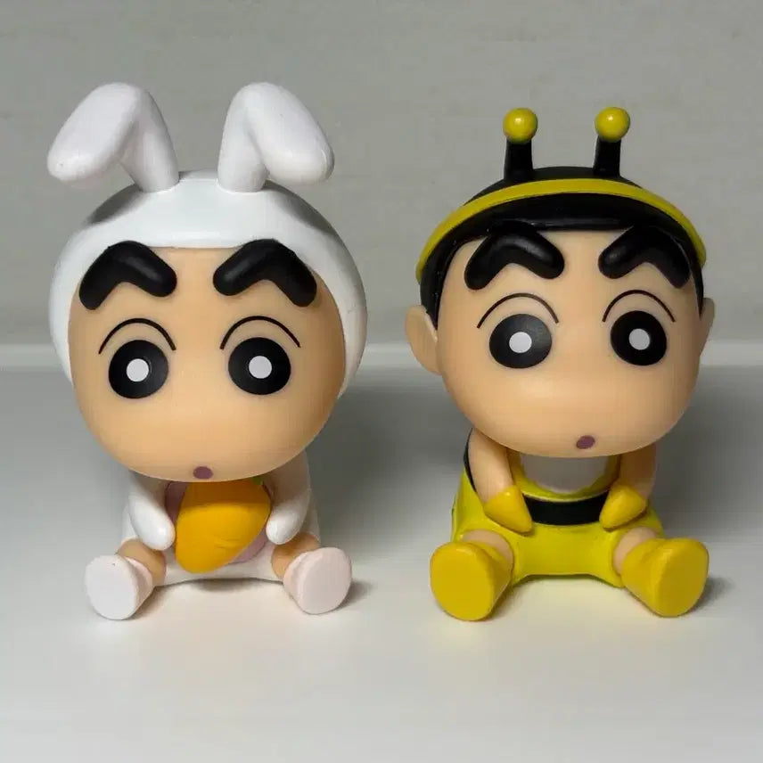 [BUNJANG] Crayon Shin-chan Animal Figure Bundle Set / (2개일괄)짱구는 못말려 짱구 동물 피규어