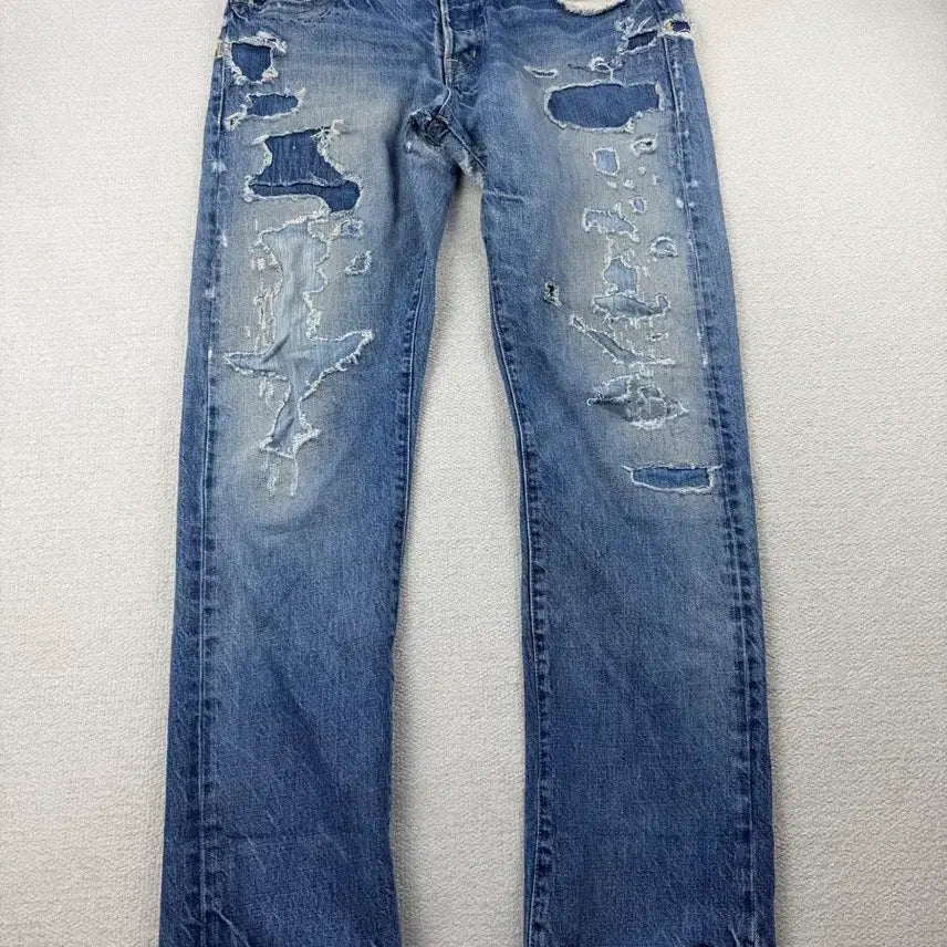 [BUNJANG] Polo Ralph Lauren Denim & Supply 'This Patch' Denim Pants / 폴로랄프로렌 데님앤서플라이 디스 패치 데님팬츠
